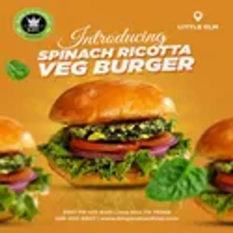 Spinach Ricotta Veg Burger