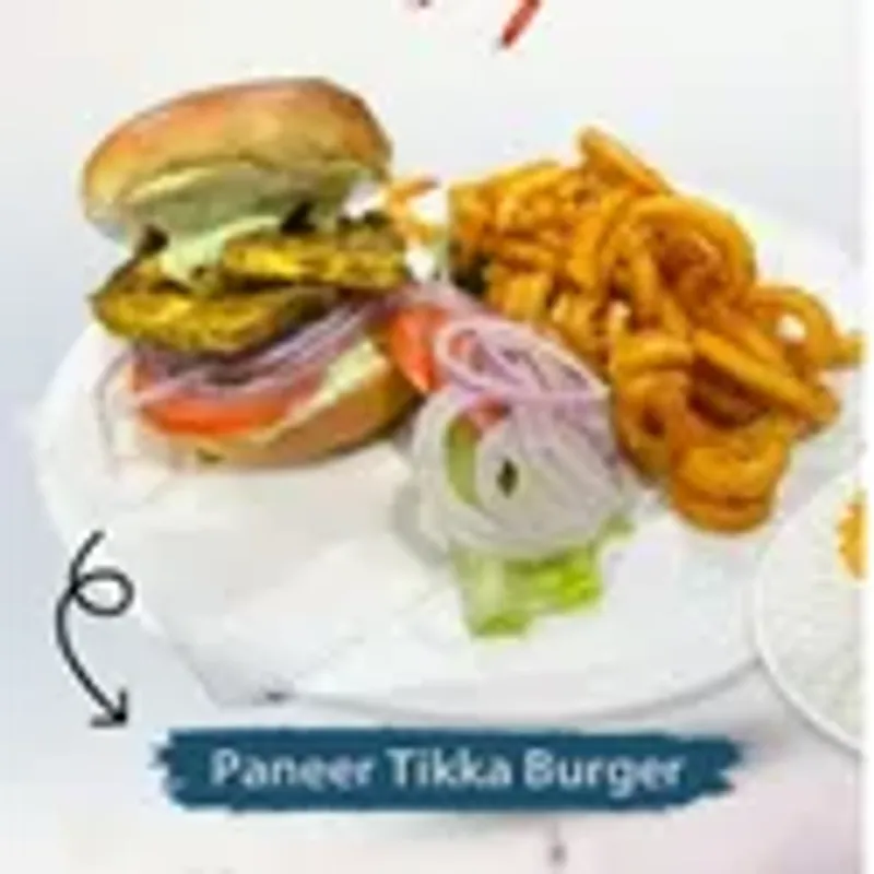 KC Paneer Tikka Burger