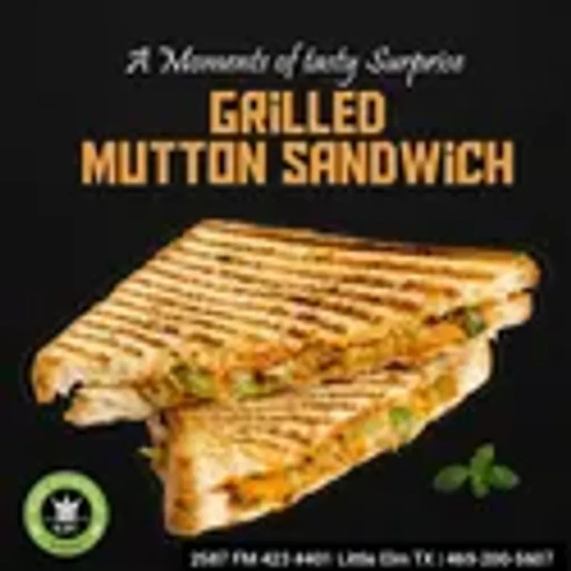 Grilled Mutton Sandwich (Lamb)