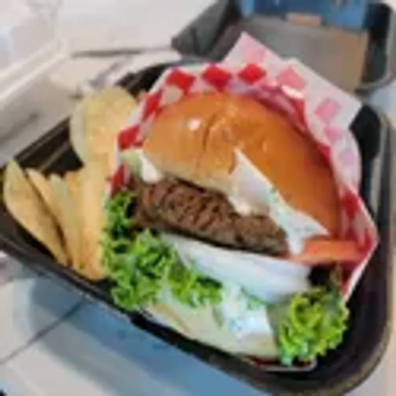 KC Mutton Shami Burger (Lamb)