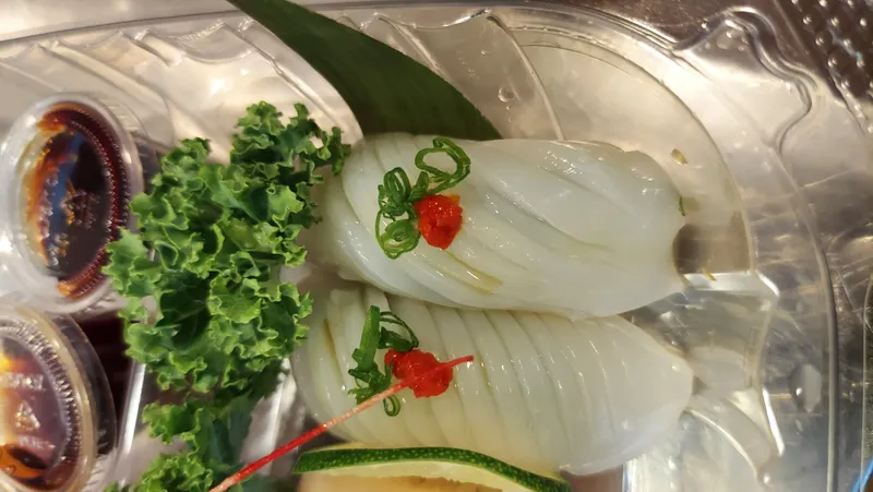 Squid (Ika) sushi