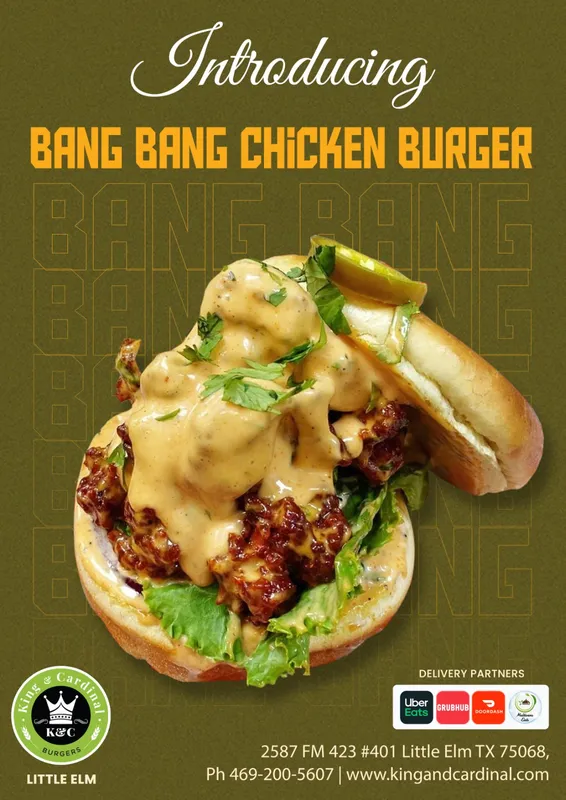 Bang Bang Chicken Burger