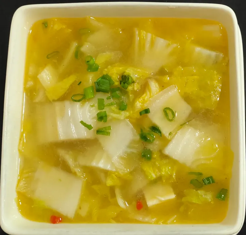 S4. Cabbage and Tofu Soup 32 oz