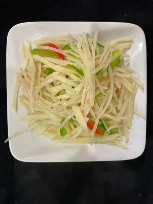 V8. Shredded Potatoes