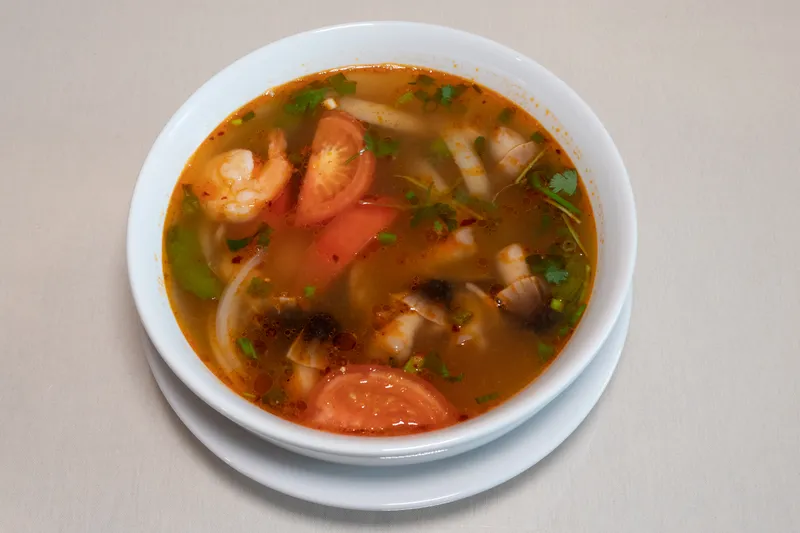 7. Spicy Sour Soup (Tom Yum)