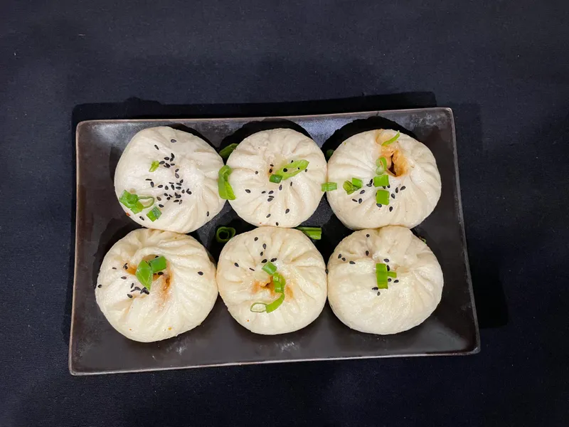 Chicken Momos -Pan fried bun (6)