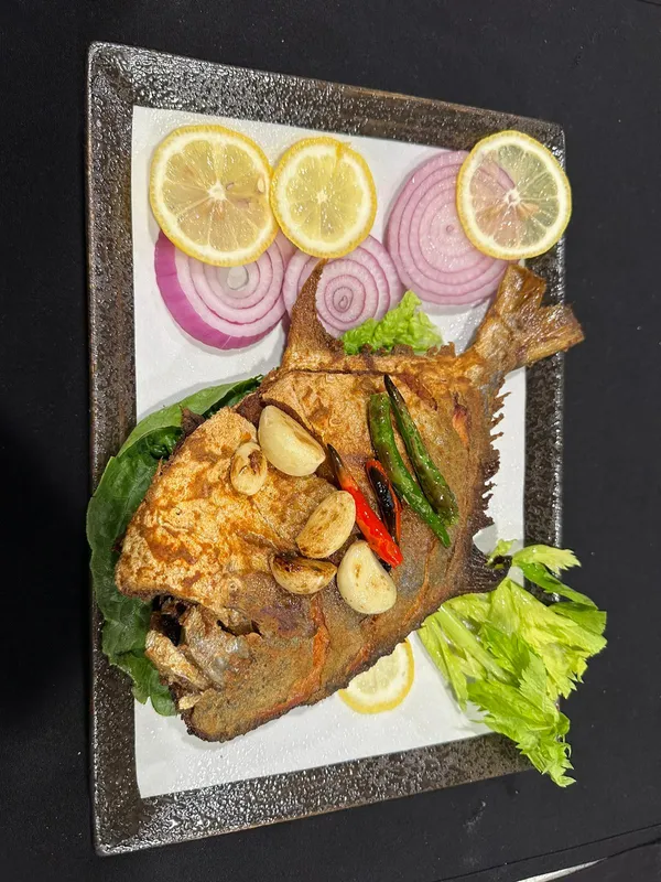 Pomfret Whole Fish - Slow Grilled