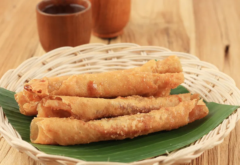 Banana Spring Rolls