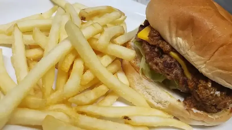 Chili Cheeseburger with Fries