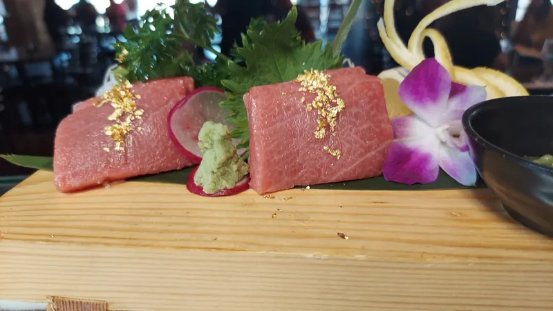 Super Fatty tuna (O-Toro) sashimi