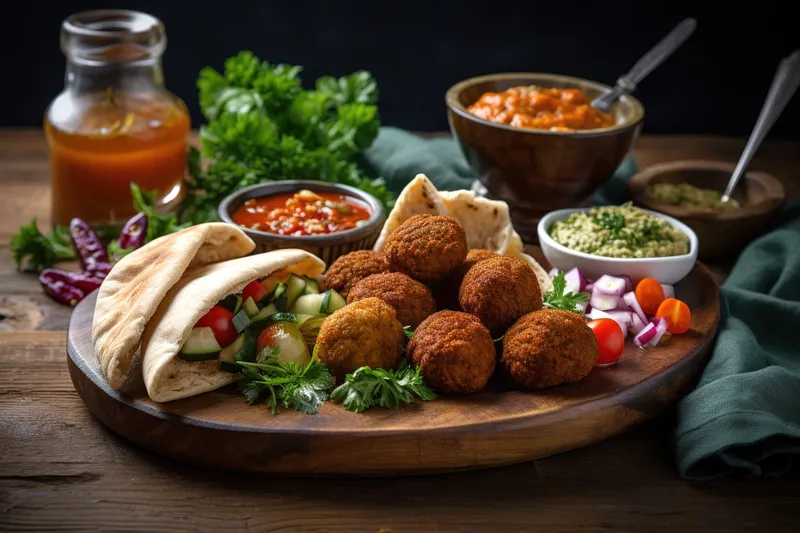 Falafel & Hummus Plate