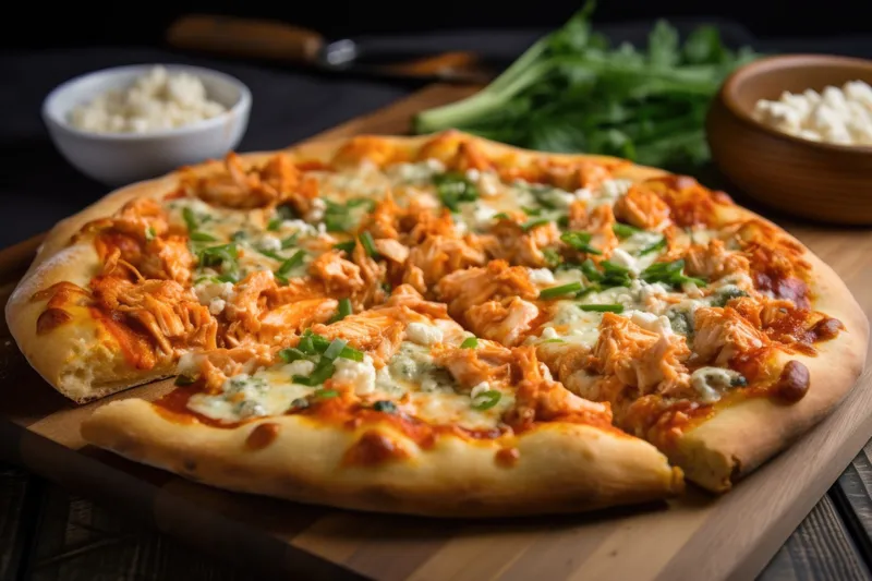 14 Inch Large Buffalo Chicken Pizza