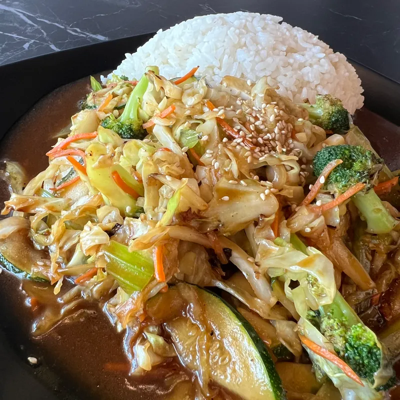 Vegetable stir-fried