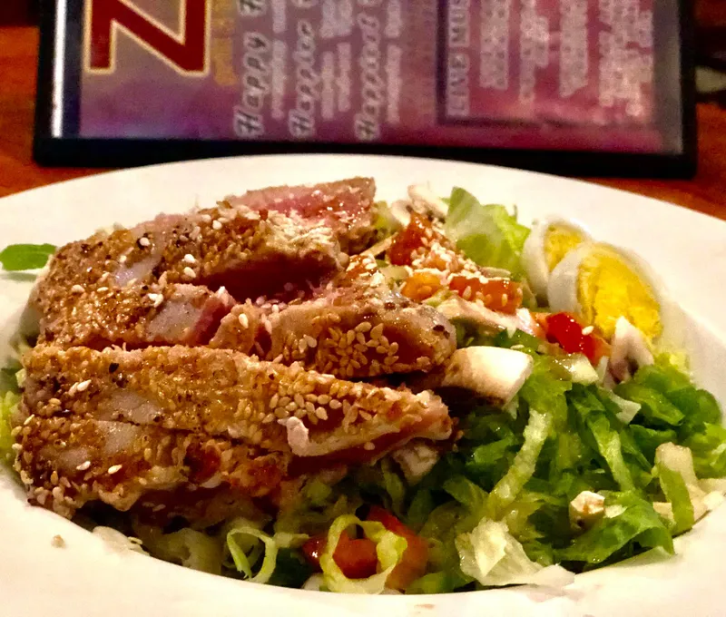Pecan Crusted Chicken Zalad