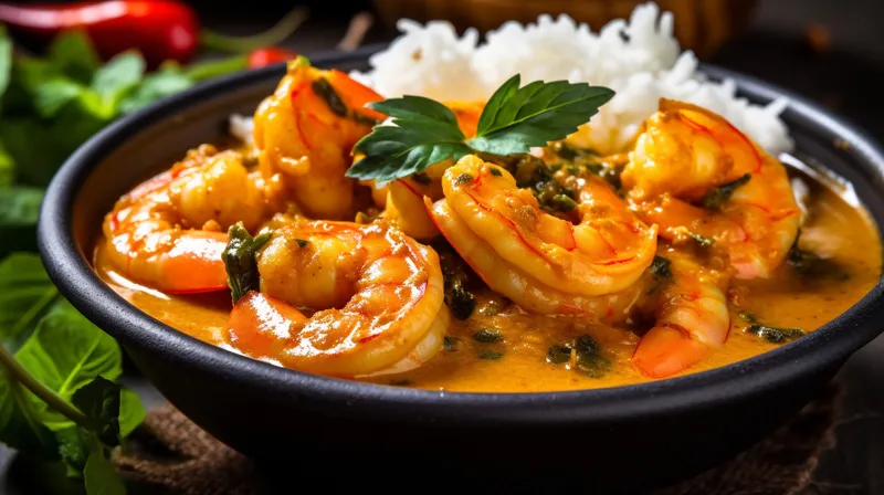 C3. Curry Shrimp