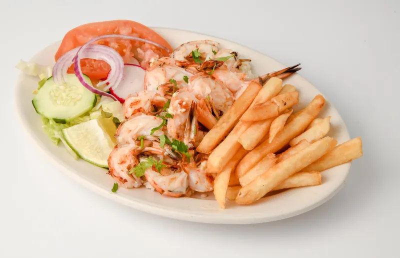 Camarones al mojo de ajo