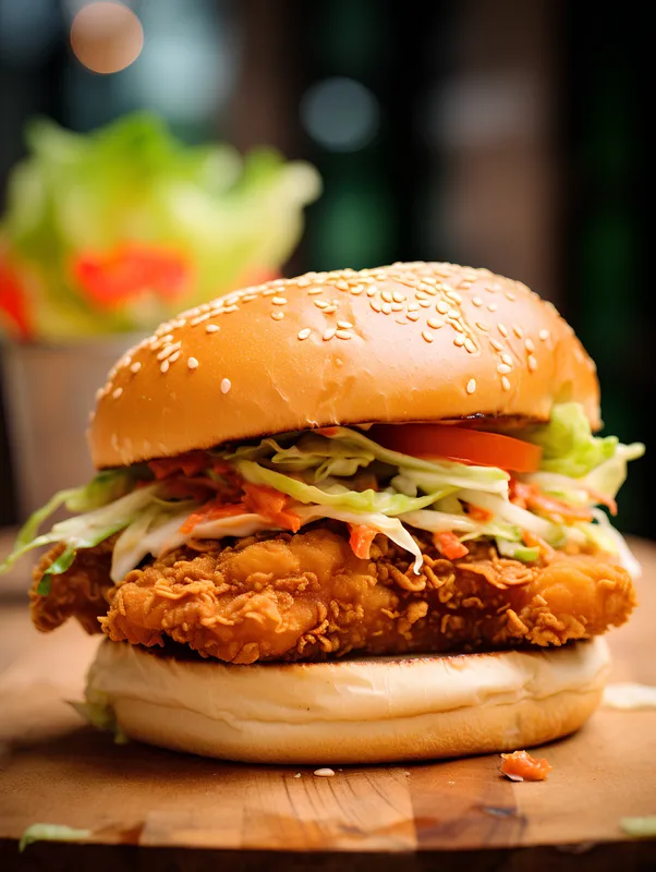 Deep Fried Southern Chicken Sandwich