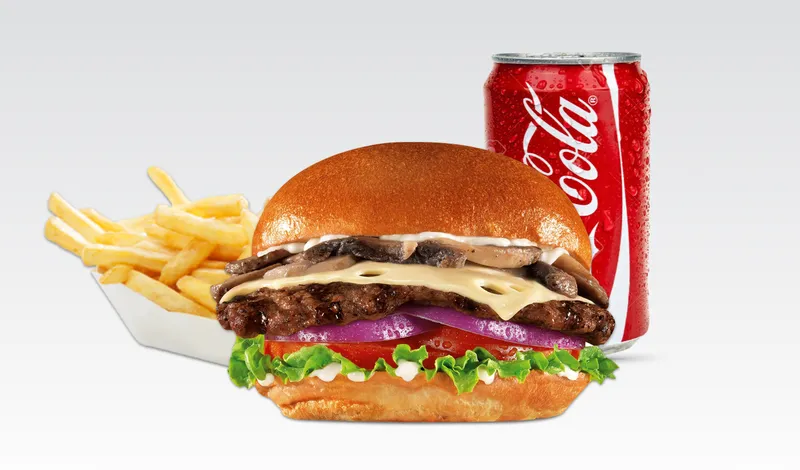 Steak n Cheese Burger (#10)