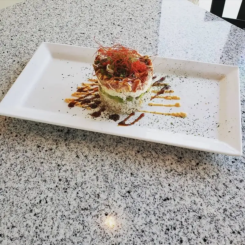 Tuna Or Salmon Tower