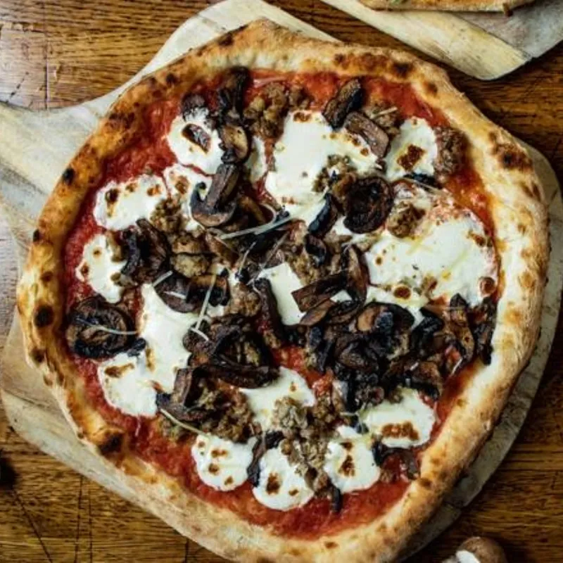 Italian Sausage & Mushroom Pizza