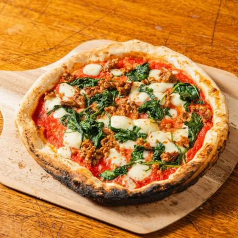 Jimmy's Spicy Sausage & Rapini Pizza