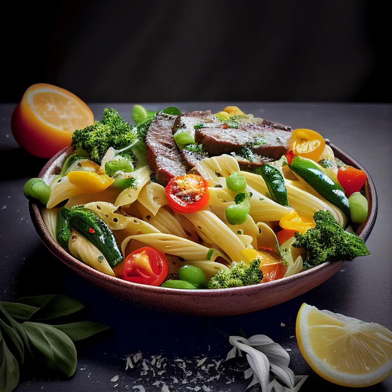 Chicken Pasta Primavera