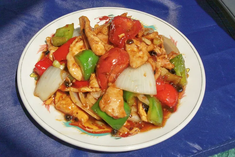 C11. Chicken with Black Bean Sauce