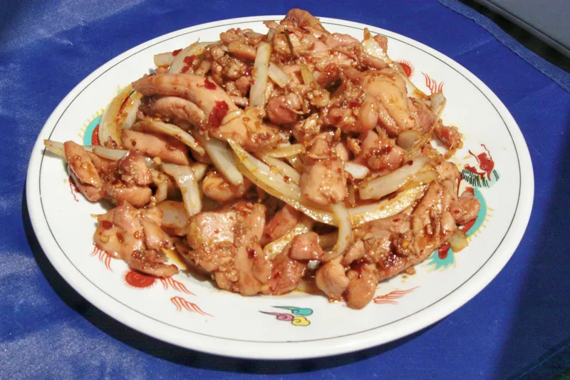 C9. Hot Spicy Chicken with Lemon Grass