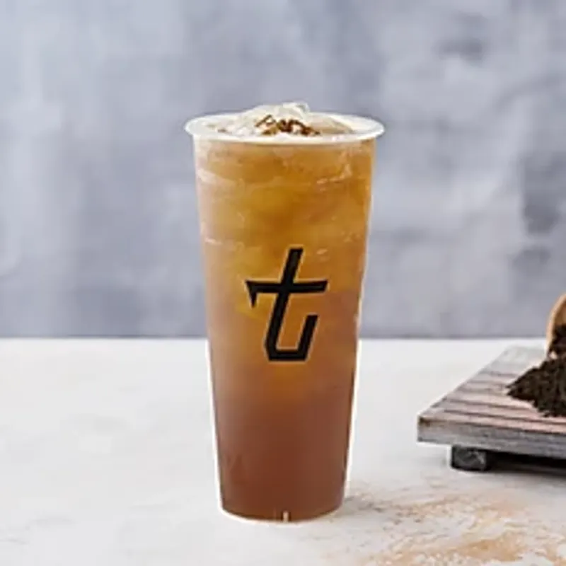 Tropical Black Tea With Foam