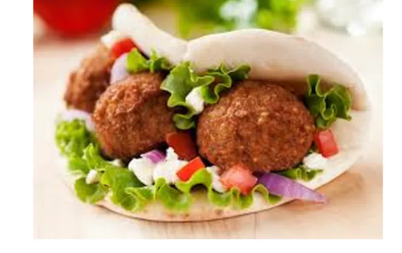 Falafel Gyro Sandwich