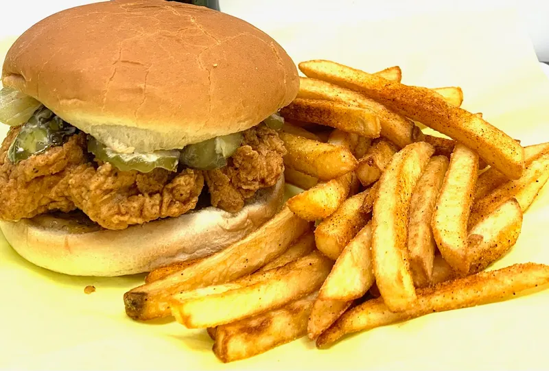 Spicy Crispy Chicken Sandwich (Combo)