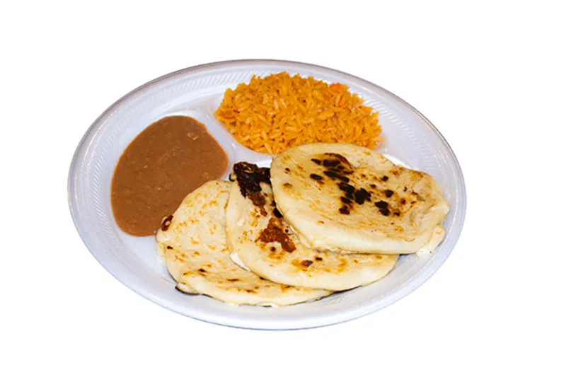 3 Pupusa Plate