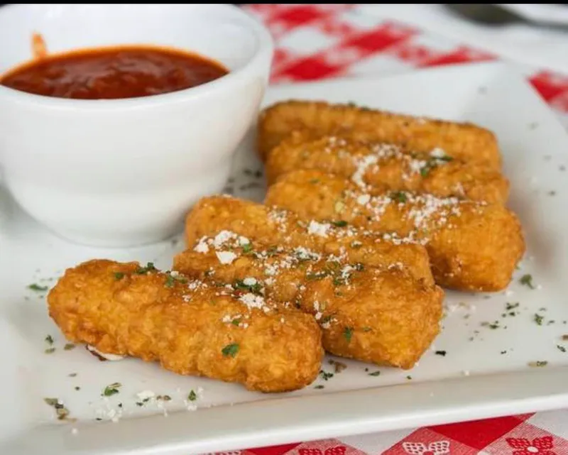 Fried Mozzarella Cheese Sticks