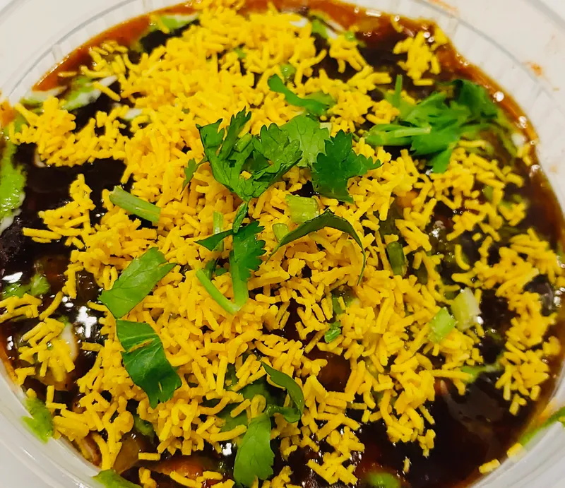 Vegetable Samosa Chaat