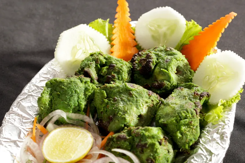 Chicken Hariyali Kabab Plater