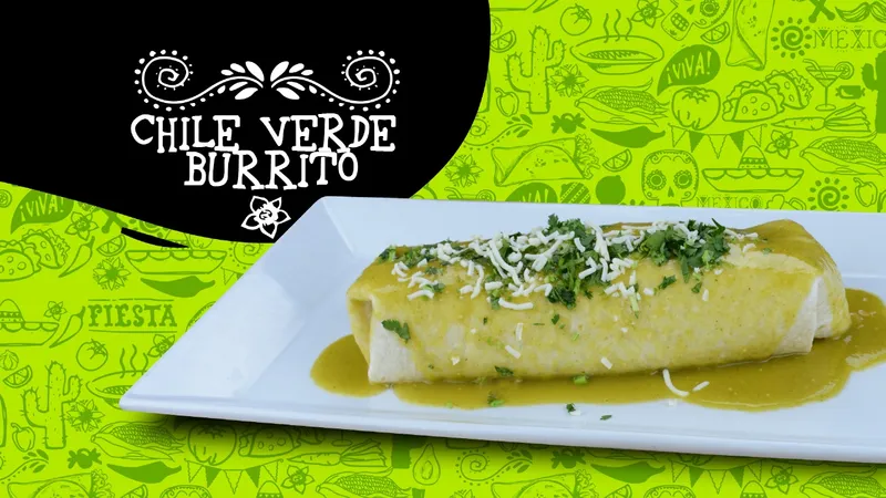 Chile Verde Burrito