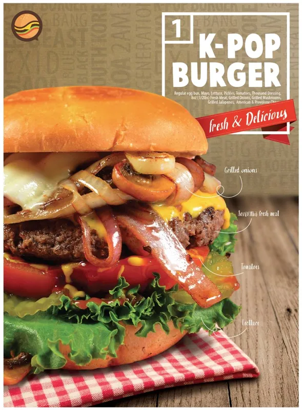 1. K-Pop Burger