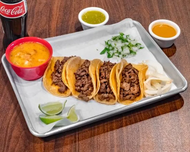 1. 4 Tacos Plate