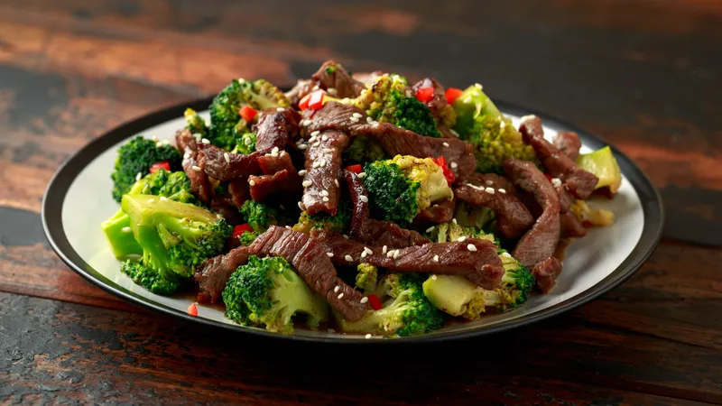 502. Beef with Broccoli