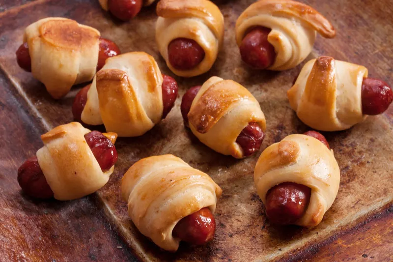 Mini Pretzel Dog