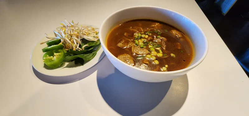 Thai Style Beef Noodle Soup