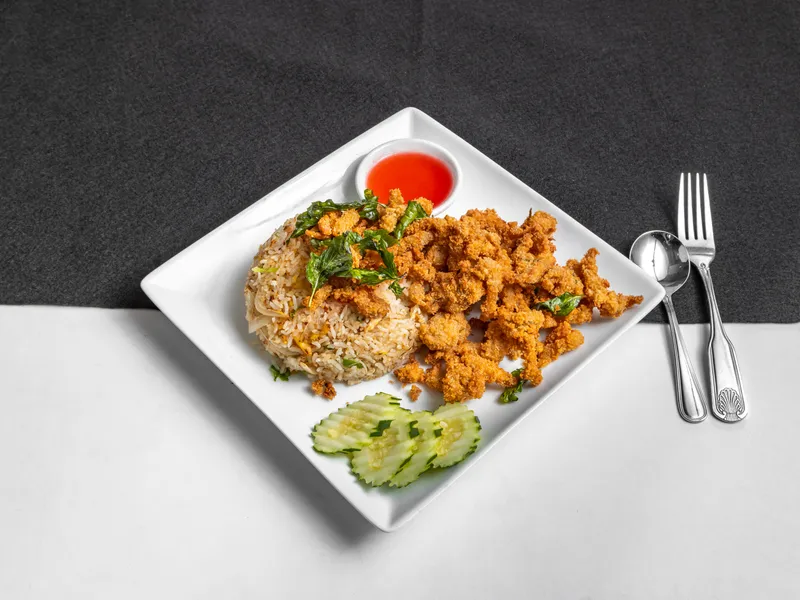 Lemongrass Fried Chicken Fried Rice