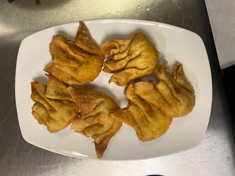 A6. Cream Cheese Wontons (Hoành Thánh Phô Mai Chiên) - 6 PC.