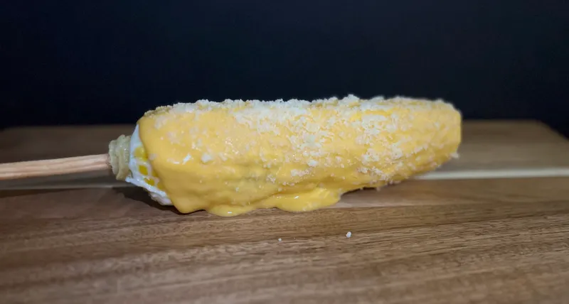 Elote Entero Chorreado / Chorreado Whole Corn