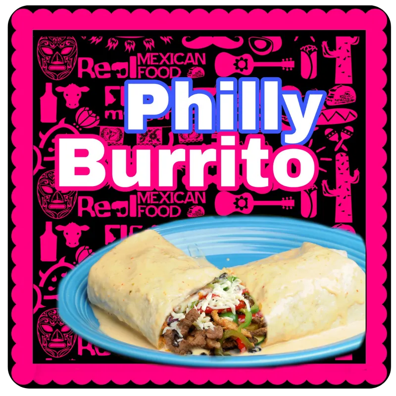 Philly Cheese Steak Burrito