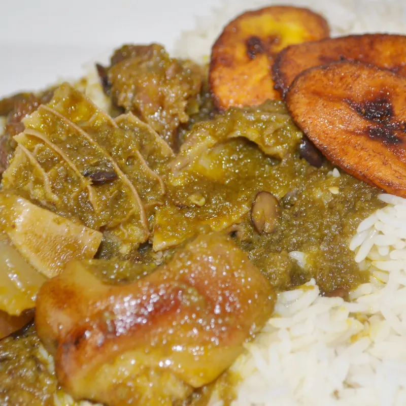 Ayamase / White Rice