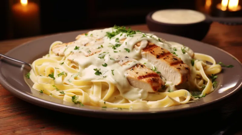 Steak & Chicken Alfredo Meal