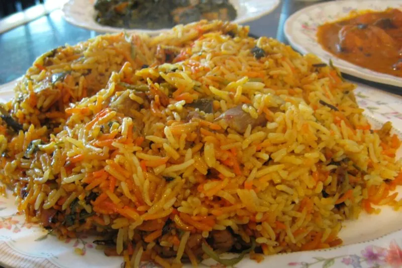 Goat Kheema Dum Biryani