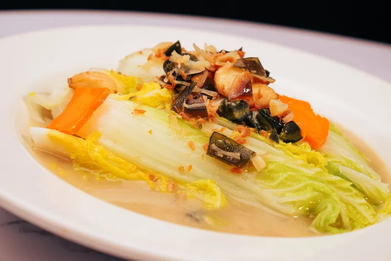 Baby Boy Choy in Superior Broth