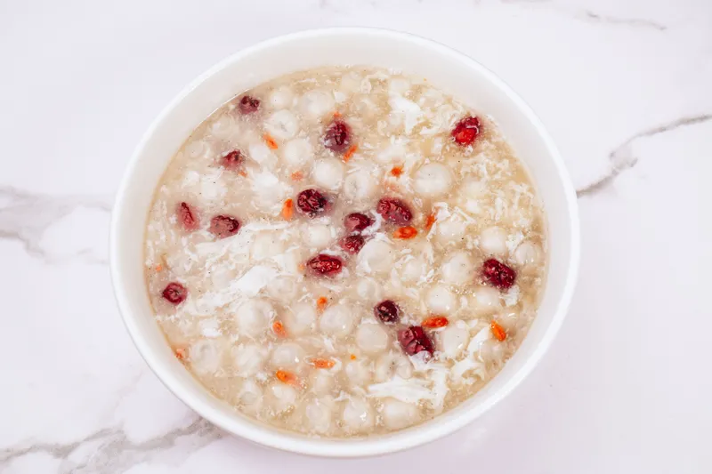 Rice Wine Stuffed Balls